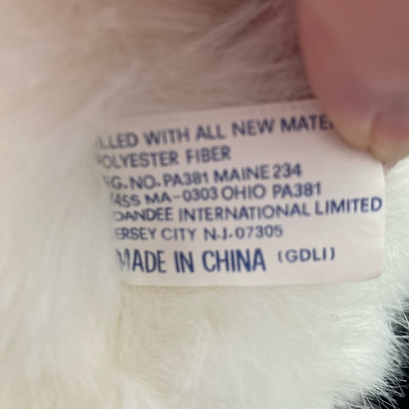 Vintage Dan Dee Easter Bunny stuffed animal plush B10 - Picture 10 of 10